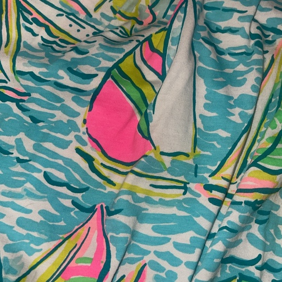Lilly Pulitzer Ritz Romper in You Gotta Regatta - Picture 3 of 5